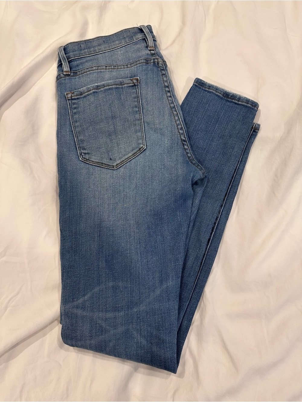 Frame Denim Le Garçon Jeans in Kaufman Wash